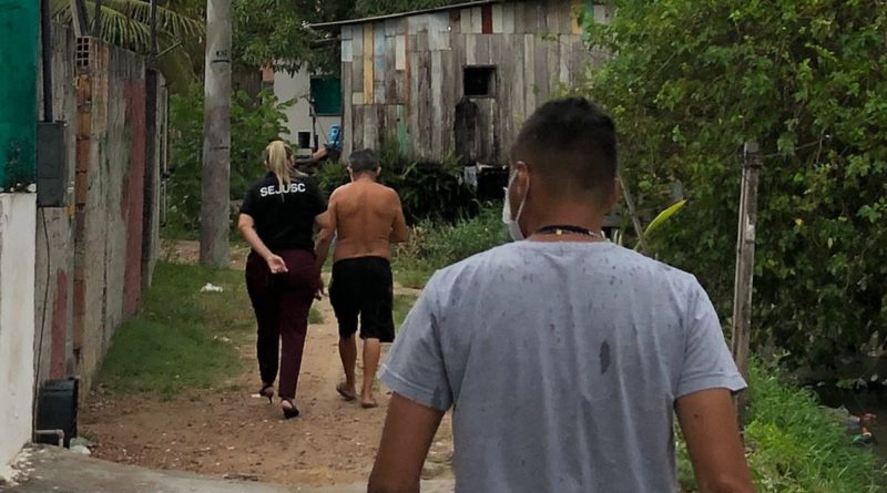 Sejusc realiza abordagem social para preservar direitos do idoso