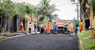Prefeitura inicia mais um mutirão de infraestrutura para recuperar ruas de Manaus