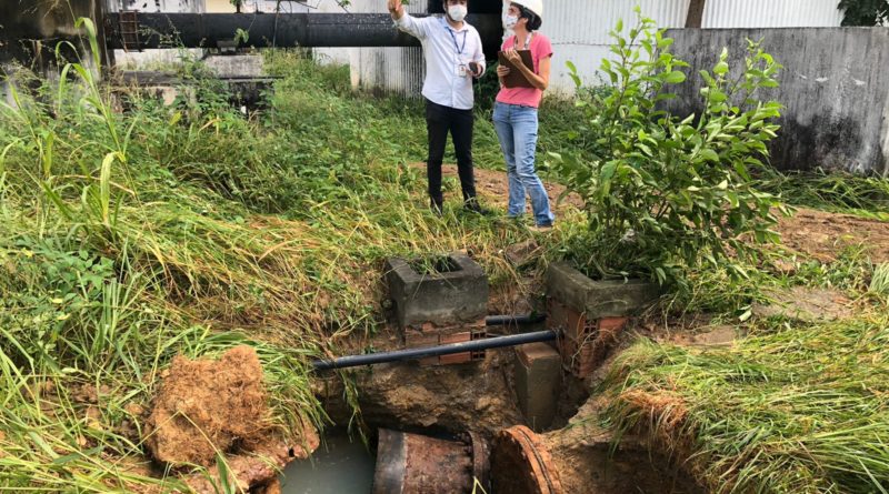 Ageman notifica Águas de Manaus após vazamento em adutora no reservatório do Mocó