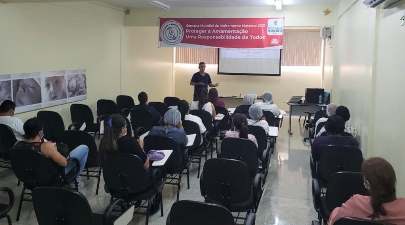 Maternidade Dr. Moura Tapajóz realiza palestra sobre prevenção e manejo da hemorragia pós-parto