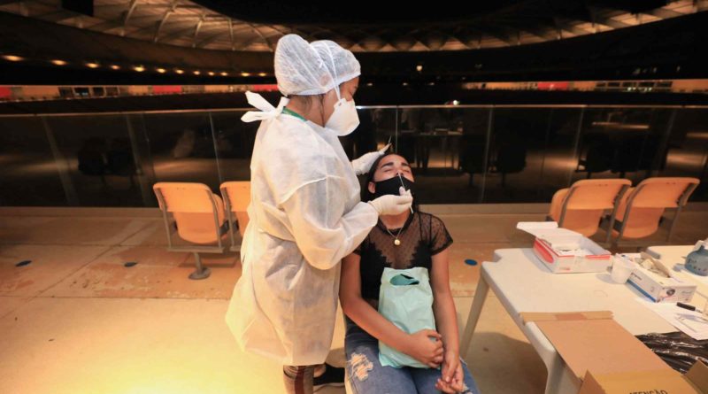 Governo do Amazonas testou 2.785 pessoas que irão participar do evento na Arena da Amazônia