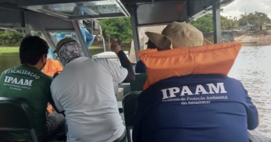 Ipaam e grupo de pesquisa da UEA realizam monitoramento da qualidade das águas do Rio Tarumã-Açu