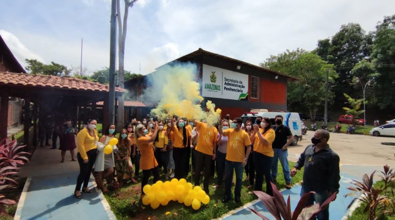 Campanha alusiva ao Setembro Amarelo alcança público interno da Seap