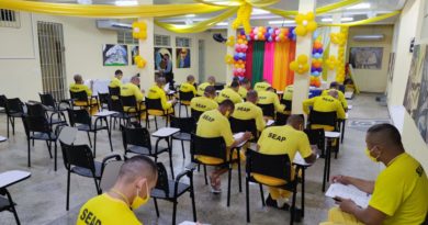 Seap e Seduc realizam Provão Supletivo para regularizar escolaridade de pessoas privadas de liberdade