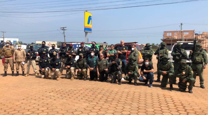 Governo do Amazonas e forças federais integram ações de combate ao desmatamento e queimadas em Humaitá