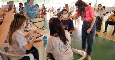 Campanha de vacinação contra a Covid-19 terá 39 pontos em funcionamento nesta quarta-feira