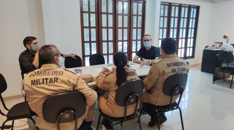 Seap inicia tratativas para parceria inédita com o Corpo de Bombeiros