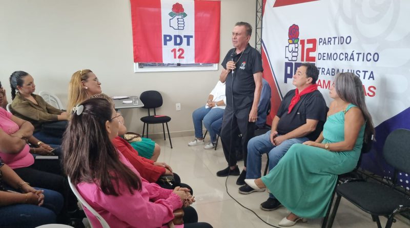 Sabá Reis oficializa retorno ao PDT ao som de “Estou voltando pra casa” e assume a presidência estadual do partido no Amazonas em fevereiro.