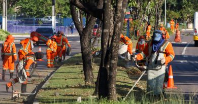 Mais de mil trabalhadores reforçam limpeza em Manaus
