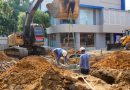 Obra da Ferreira Pena avança com rede subterrânea