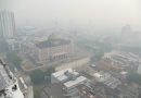 Fumaça sufoca Manaus e Defesa Civil emite alerta severo